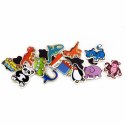 Drewniane magnesy Viga Toys ze zwierzątkami 20 elementów