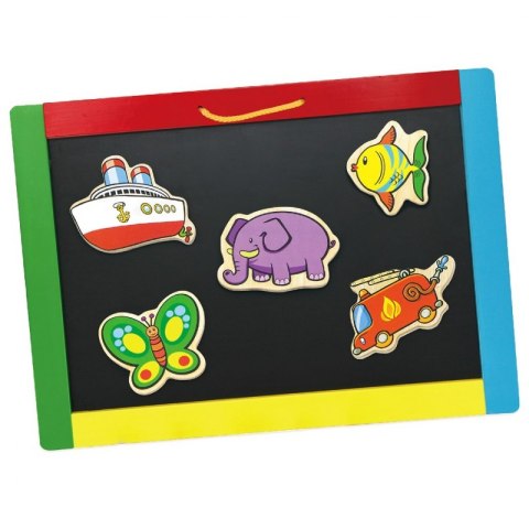 Drewniane magnesy Viga Toys ze zwierzątkami 20 elementów