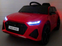 AUDI RS6 GT Czerwony Auto na akumulator EVA Skóra pilot