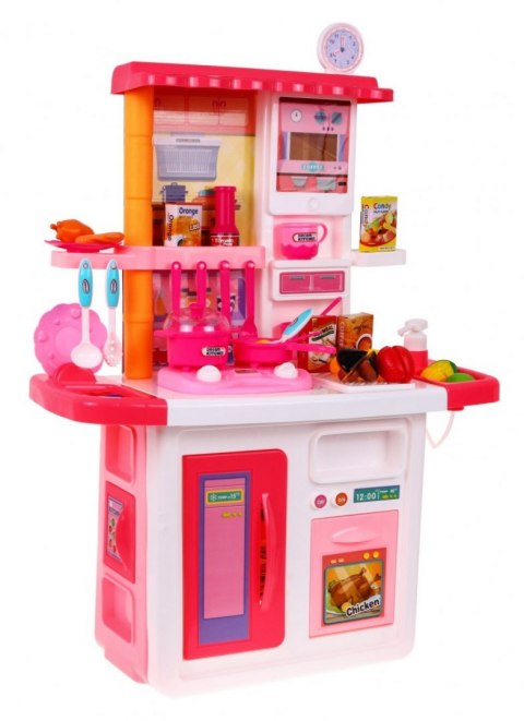 Kuchnia Kran z Wodą Fartuch Czapka Szefa Kuchni Różowa