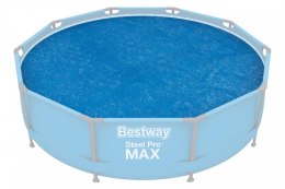 Pokrywa solarna 289cm na Basen ogrodowy 305cm/10FT BESTWAY