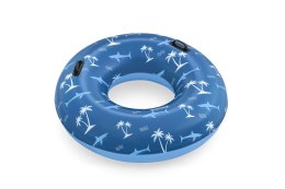 Kółko do pływania Rekiny niebieskie BESTWAY 119cm Winyl + 2 uchwyty