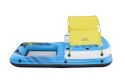 Dmuchana Wyspa do pływania 4-osobowa BESTWAY 305x186x58cm + Daszek + Siateczkowe dno