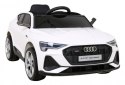 Audi E-Tron Sportback dla dzieci Biały + Pilot + Napęd 4x4 + Wolny Start + Radio MP3 + LED