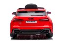 Audi RS 6 Elektryczny Samochodzik dla dzieci Czerwony + Pilot + Koła EVA + Wolny Start + Audio LED