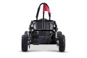 Gokart Fast Dragon na akumulator Czarny 30km/h + Silnik 1000W + Koła pompowane + Regulacja siedzenia + Pasy