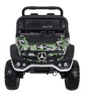 Mercedes Benz Unimog dla dzieci Lakier Moro + Napęd 4x4 + Pilot + Bagażnik + Wolny Start + Radio MP3 + LED