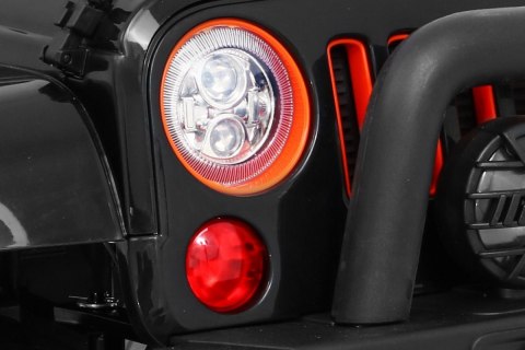 Auto Terenowe Full Time 4WD dla dzieci Czarny + Napęd 4x4 + Pilot