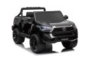 Toyota Hilux na akumulator dla dzieci Czarny Pickup + Napęd 4x4 + Pilot