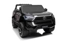 Toyota Hilux na akumulator dla dzieci Czarny Pickup + Napęd 4x4 + Pilot