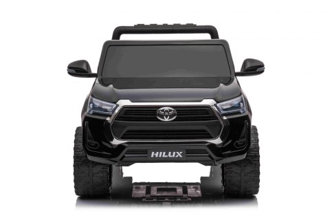 Toyota Hilux na akumulator dla dzieci Czarny Pickup + Napęd 4x4 + Pilot