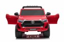 Toyota Hilux na akumulator dla dzieci Czerwony Pickup + Napęd 4x4 + Pilot