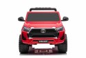 Toyota Hilux na akumulator dla dzieci Czerwony Pickup + Napęd 4x4 + Pilot