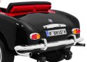 Autko BMW 507 Retro elektryczne dla dzieci Czarny Roadster