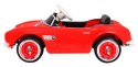 Autko BMW 507 Retro elektryczne dla dzieci Czerwony Roadster