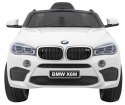 BMW X6M Elektryczne Autko dla dzieci, Biały SUV + Pilot