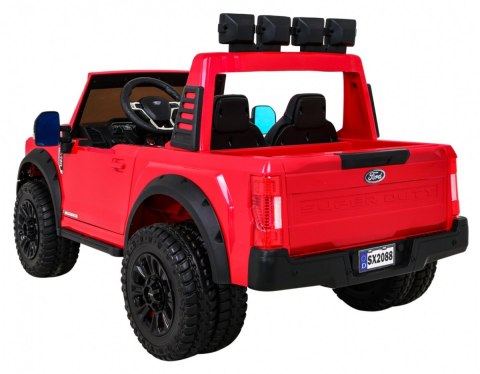 Pojazd Ford Super Duty Czerwony Pickup