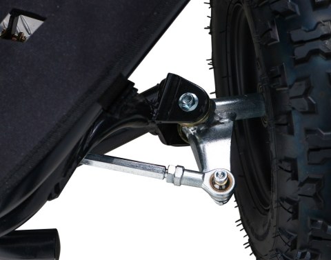 Gokart Fast Dragon na akumulator Zielony 30km/h + Silnik 1000W + Koła pompowane + Regulacja siedzenia + Pasy