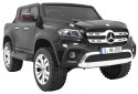 Mercedes Benz X-Class dla dzieci Czarny Pickup + Pilot + Napęd 4x4