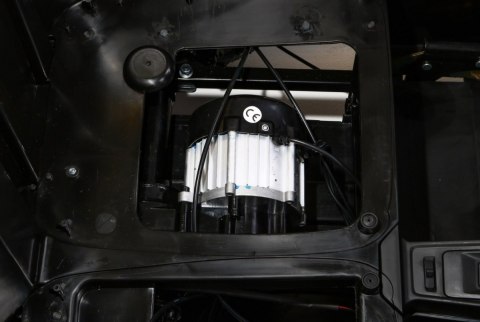 Perfecta Lift dla 2 dzieci Żółty + Pompowane koła