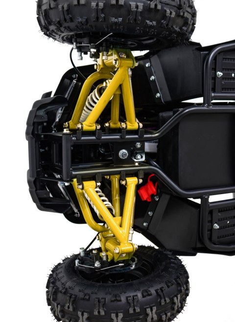 Quad HIPERFECT na akumulator Żółty 35km/h + Silnik 1000W + Koła pompowane + Regulacja siedzenia