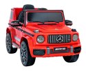 Mercedes AMG G63 dla dzieci Czerwony + Pilot