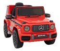 Mercedes AMG G63 dla dzieci Czerwony + Pilot