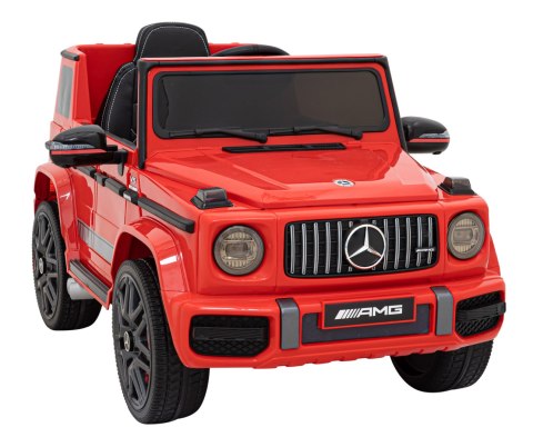 Mercedes AMG G63 dla dzieci Czerwony + Pilot