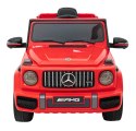 Mercedes AMG G63 dla dzieci Czerwony + Pilot
