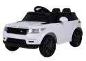 Autko Start Run na akumulator, Biały SUV + Pilot