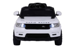 Autko Start Run na akumulator, Biały SUV + Pilot