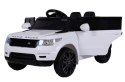 Autko Start Run na akumulator, Biały SUV + Pilot