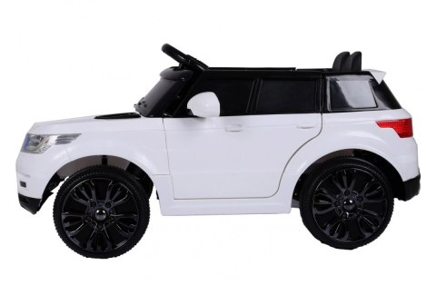 Autko Start Run na akumulator, Biały SUV + Pilot