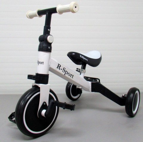 Rowerek biegowy P8 BIAŁY R-Sport +pedała wielofunkcyjny