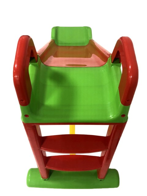 NAJWIĘKSZA ZJEŻDŻALNIA OGRODOWA XXL 140cm ZIELONO-CZERWONA