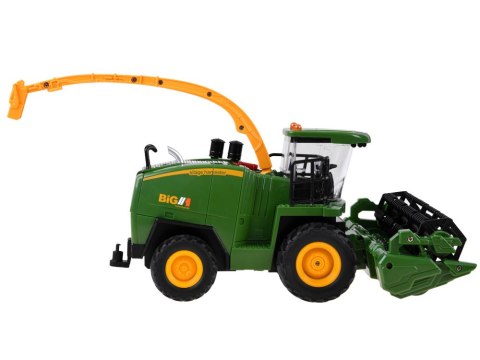 Kombajn sterowany na pilota dymi dźwięk RC0603