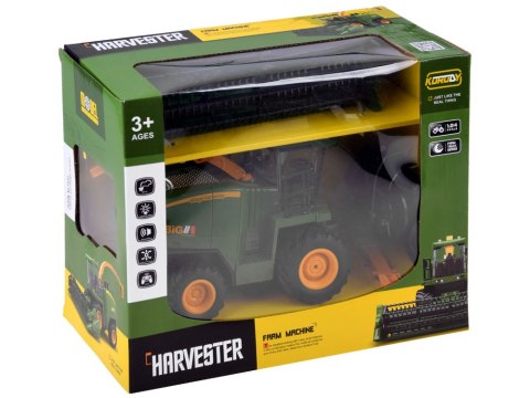 Kombajn sterowany na pilota dymi dźwięk RC0603