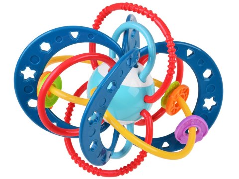 Sensoryczny gryzak dla maluszka grzechotka ZA4308 NI