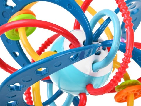 Sensoryczny gryzak dla maluszka grzechotka ZA4308 NI