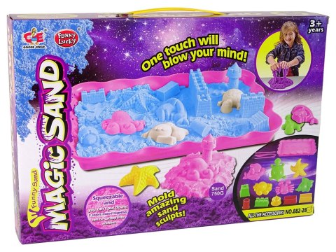 Magiczny Piasek Zestaw Foremki Kolorowe