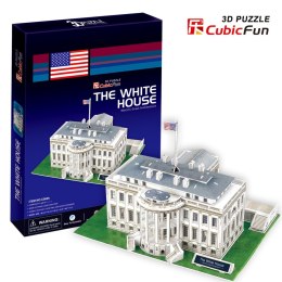 Puzzle 3D Biały Dom Cubic Fun