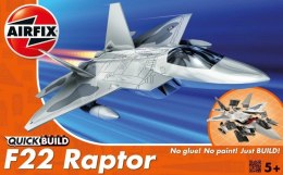 Model plastikowy QUICKBUILD F-22 Raptor Airfix