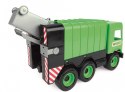Śmieciarka zielona Middle Truck w kartonie Wader