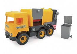 Śmieciarka żółta 42 cm Middle Truck w kartonie Wader