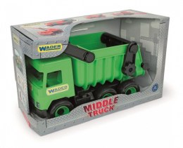 Wywrotka zielona Middle Truck w kartonie Wader