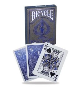 Karty Metalluxe niebieskie Bicycle