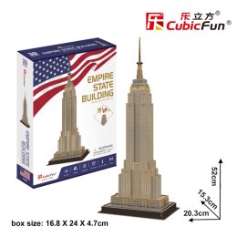 Puzzle 3D Empire State Building 54 elementy Cubic Fun