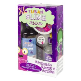 Masa plastyczna Zestaw super slime - Glow in the dark XL TUBAN