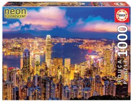 Puzzle 1000 elementów Hong Kong Skyline Educa
