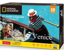 Puzzle 3D National Geographic - Wenecja Cubic Fun